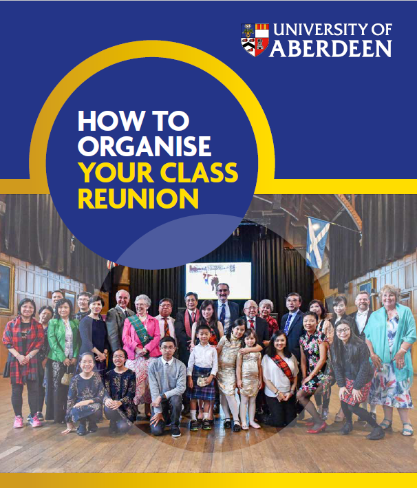 How to organise your class reunion handbook cover