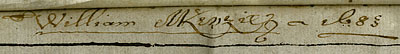 Mackenzie, William, Commissary of Orkney