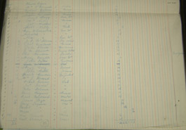 1910 passenger list, bottom half of page. Click to view full size image