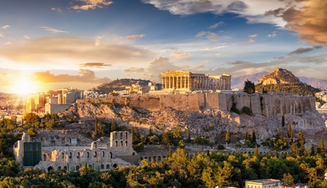 Skyline of Athens