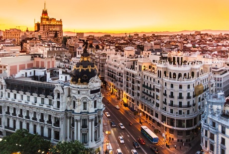 Madrid at Sunrise
