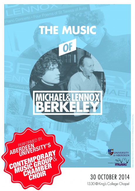Michael Berkeley to visit Music Department