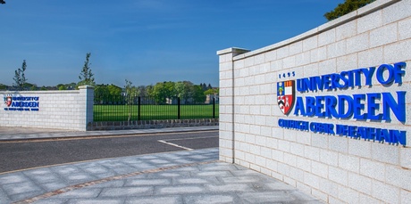 University front entrance