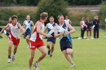Campbell Scott in action for Scotland Touch during last summer's European Championships in Italy