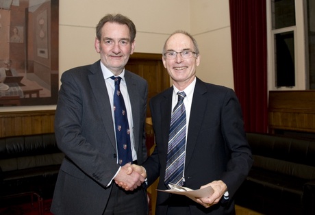 Professor Sir Ian Diamond and Professor Robert Archbold