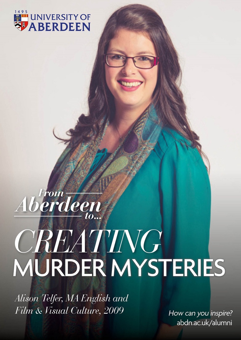 From Aberdeen to Creating Murder Mysteries - Alison Telfer