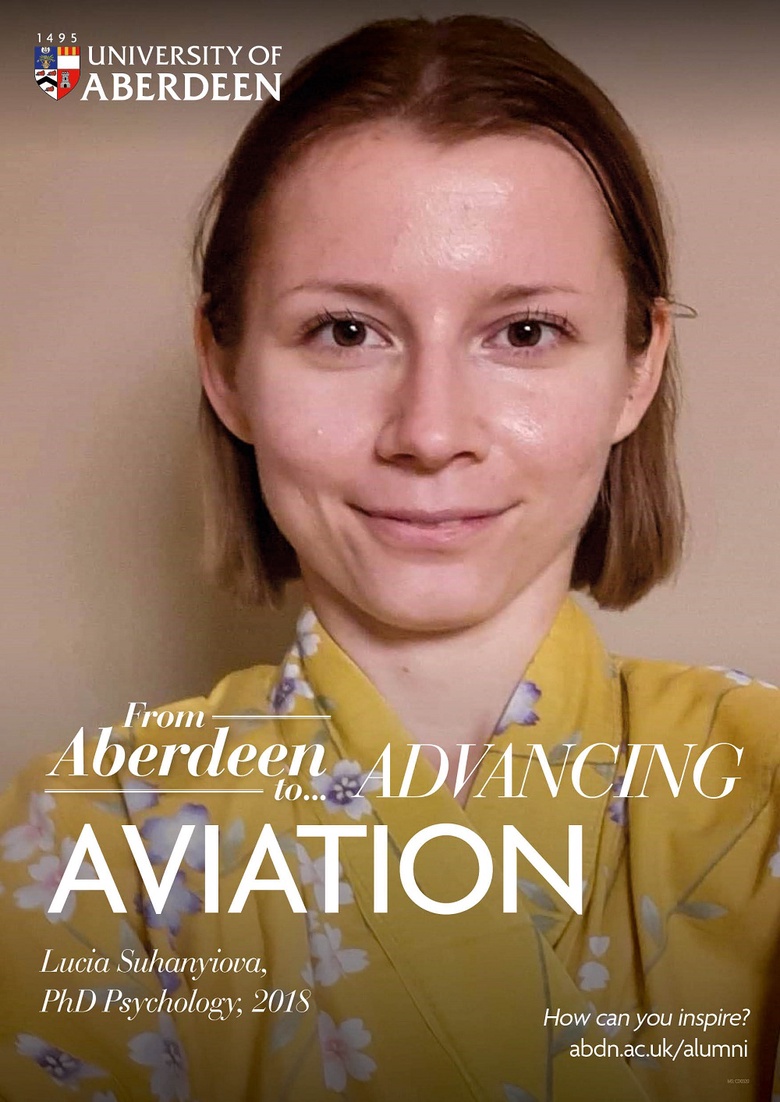 From Aberdeen to Advancing Aviation - Dr Lucia Suhanyiova