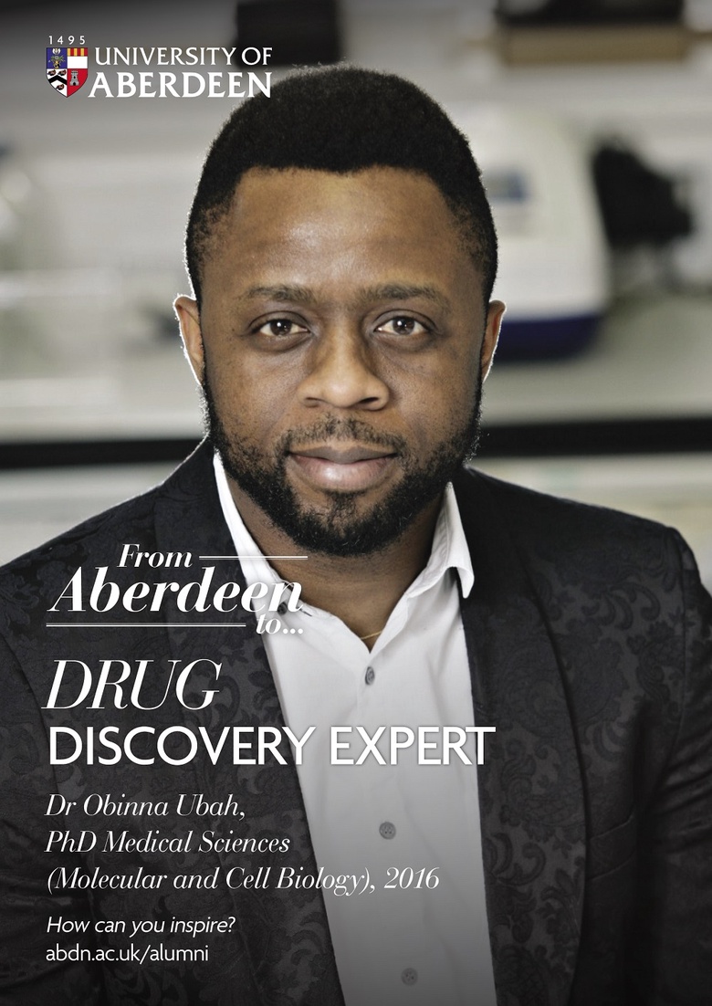 From Aberdeen to Drug Discovery Expert - Dr Obinna Ubah