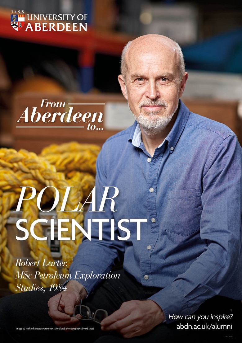 From Aberdeen to Polar Scientist - Dr Robert Larter