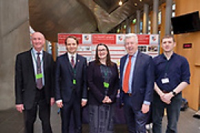 The IdentIFY Team and Dr Mary Joan Macleod met with the Minister for Europe at a special Scottish Parliament