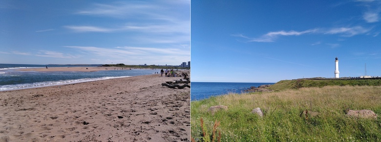 Beaches in Aberdeen