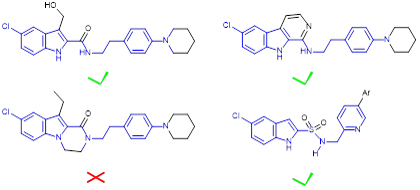 molecular structures of allosteric modulators of the CB1 cannabinoid receptor
