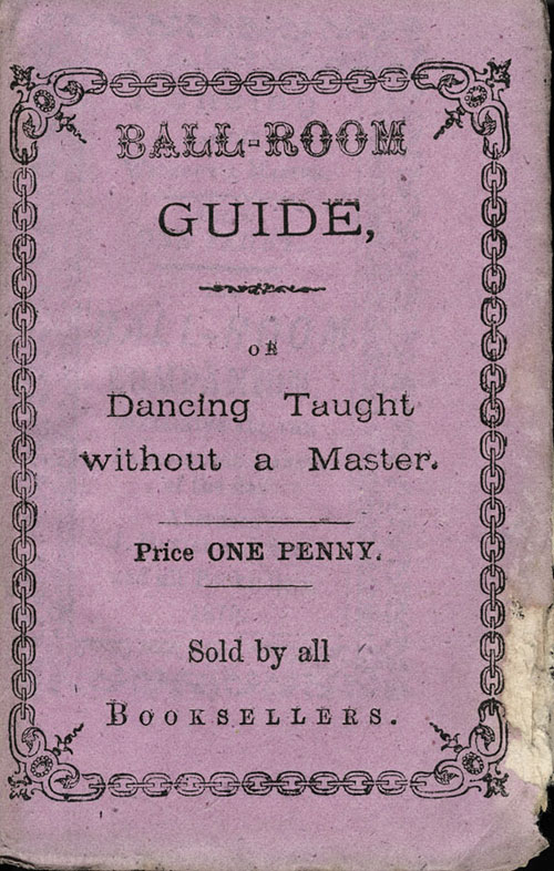 Ball-Room Guide, cover