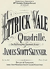 Ettrick Vale Quadrille, title page