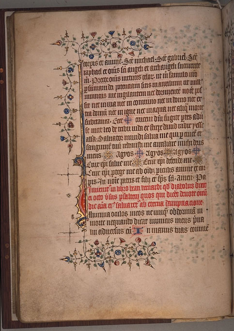 Burnet Psalt
er image. © Aberdeen University Library 1998