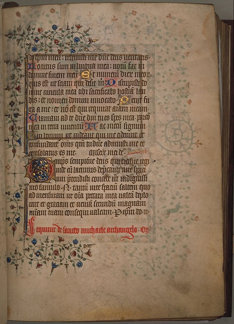 Burnet Psalt
er image. © Aberdeen University Library 1998