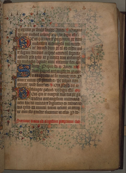 Burnet Psalt
er image. © Aberdeen University Library 1998