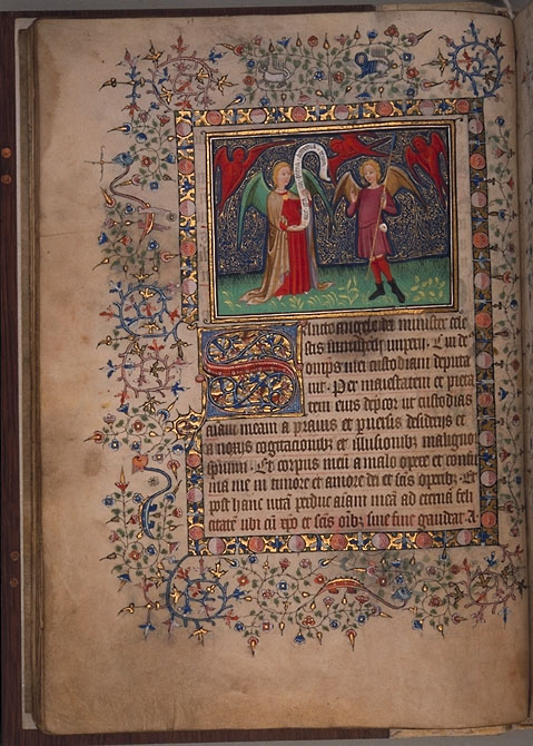 Burnet Psalt
er image. © Aberdeen University Library 1998