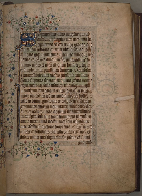 Burnet Psalt
er image. © Aberdeen University Library 1998