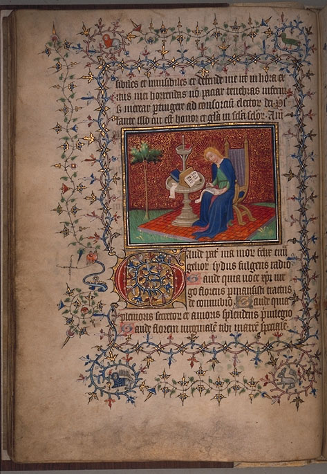 Burnet Psalt
er image. © Aberdeen University Library 1998