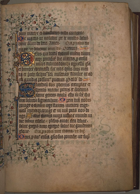 Burnet Psalt
er image. © Aberdeen University Library 1998