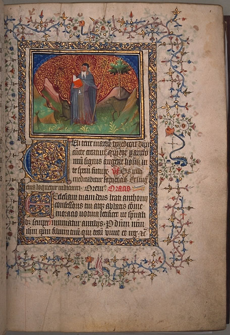 Burnet Psalt
er image. © Aberdeen University Library 1998