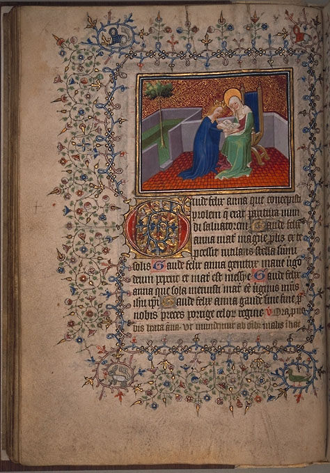 Burnet Psalt
er image. © Aberdeen University Library 1998