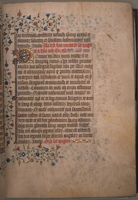 Burnet Psalt
er image. © Aberdeen University Library 1998