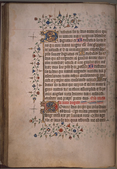 Burnet Psalt
er image. © Aberdeen University Library 1998