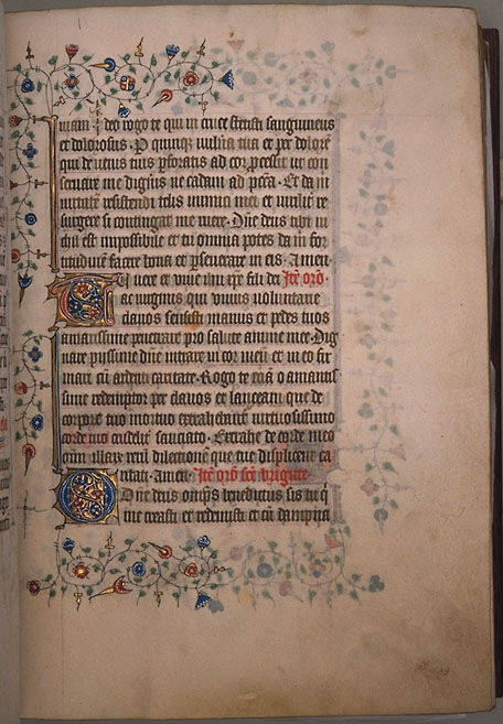 Burnet Psalt
er image. © Aberdeen University Library 1998