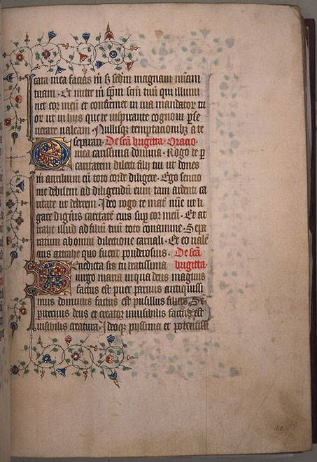 Burnet Psalt
er image. © Aberdeen University Library 1998