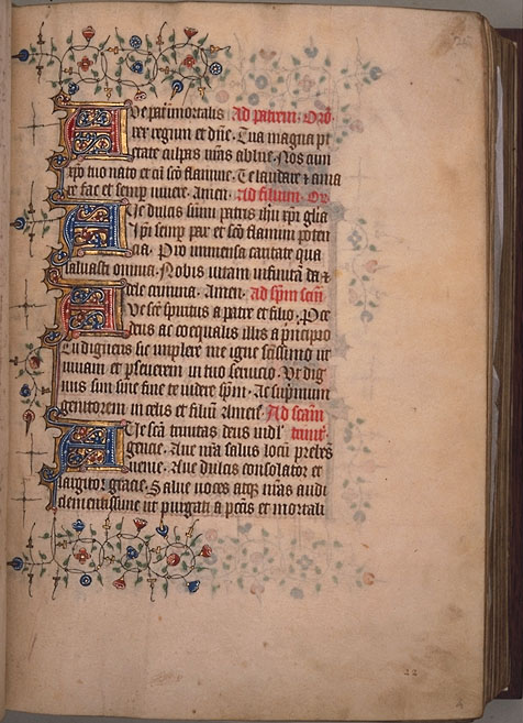 Burnet Psalt
er image. &copy; Aberdeen University Library 1998