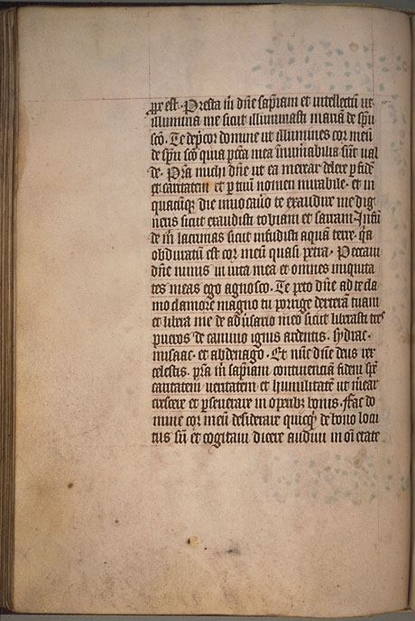 Burnet Psalter image.  Aberdeen University Library 1998.