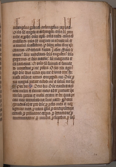 Burnet Psalter image.  Aberdeen University Library 1998.