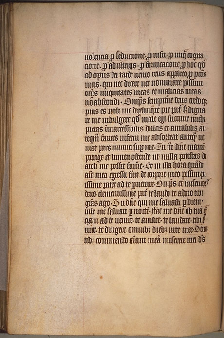 Burnet Psalter image.  Aberdeen University Library 1998.