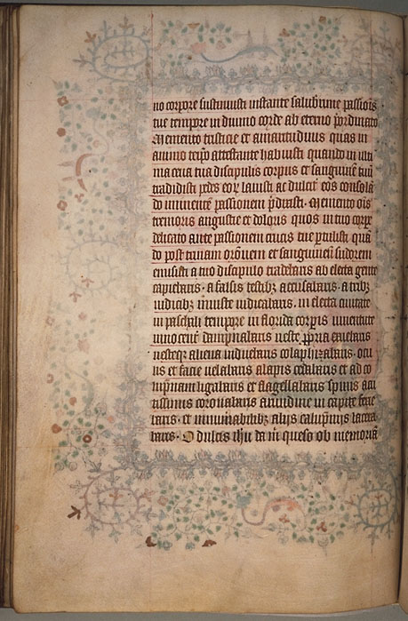 Burnet Psalter image.  Aberdeen University Library 1998.