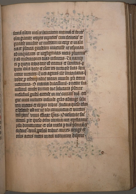 Burnet Psalter image.  Aberdeen University Library 1998.