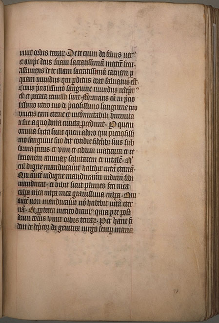 Burnet Psalter image.  Aberdeen University Library 1998