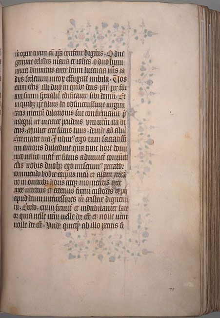 Burnet Psalter image.  Aberdeen University Library 1998