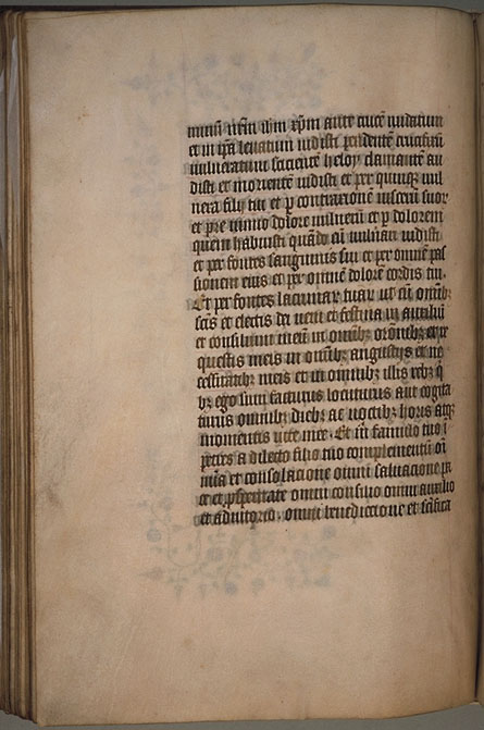 Burnet Psalter image.  Aberdeen University Library 1998