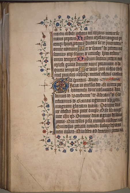 Burnet Psalter image.  Aberdeen University Library 1998