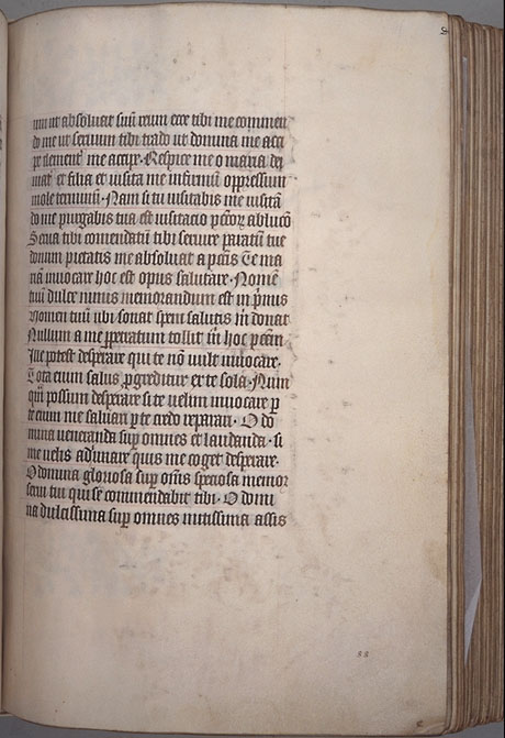 Burnet Psalter image.  Aberdeen University Library 1998