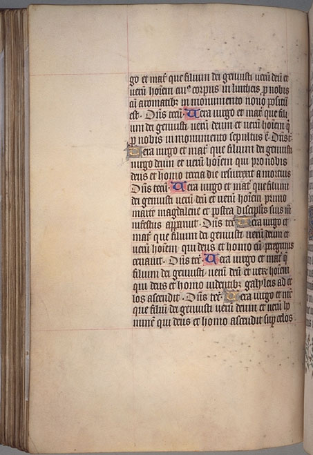 Burnet Psalter image.  Aberdeen University Library 1998