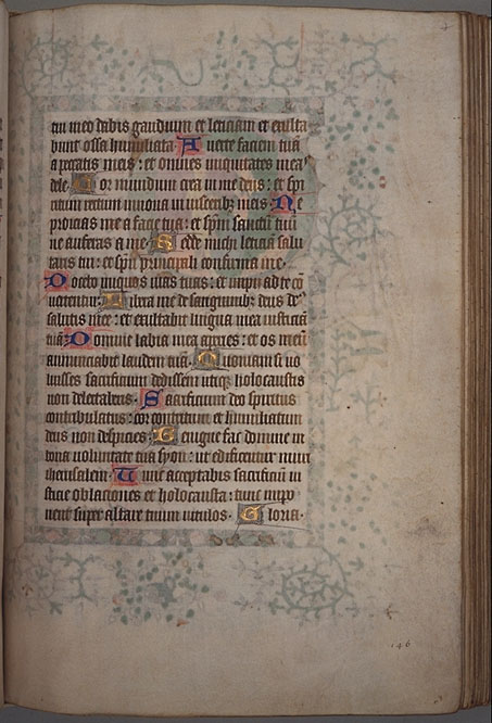 Burnet
 Psalter image