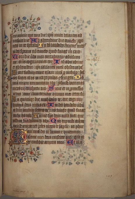 Burnet
 Psalter image