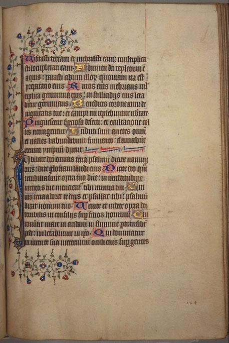 Burnet
 Psalter image
