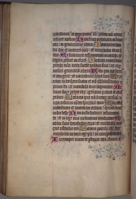 Burnet
 Psalter image