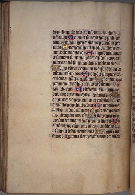 Burnet
 Psalter image