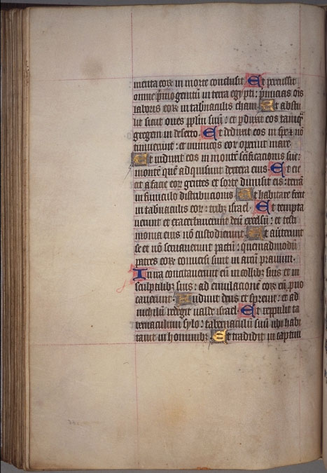 Burnet
 Psalter image