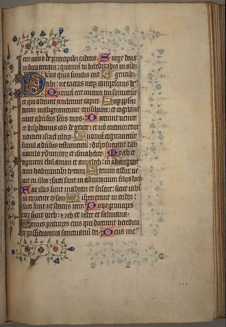 Burnet
 Psalter image